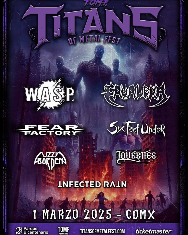 Titans of Metal: El festival que hará historia en la CDMX