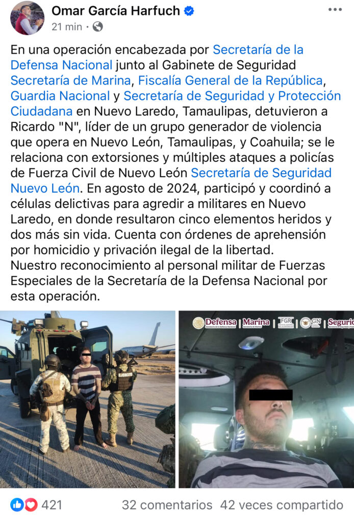 IMG_3224-694x1024 Capturan a “El Ricky”, Segundo al Mando del Cártel del Noreste en Nuevo Laredo