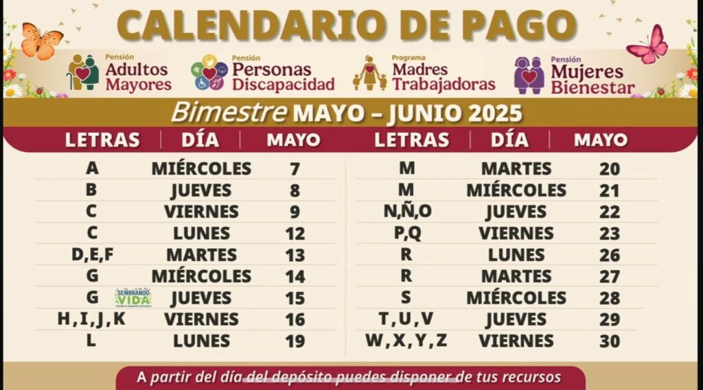 39832a71-426c-432f-a648-a8e194a21800-1024x569 Inicia pago de Pensiones del Bienestar en Coahuila para apellidos con letra C