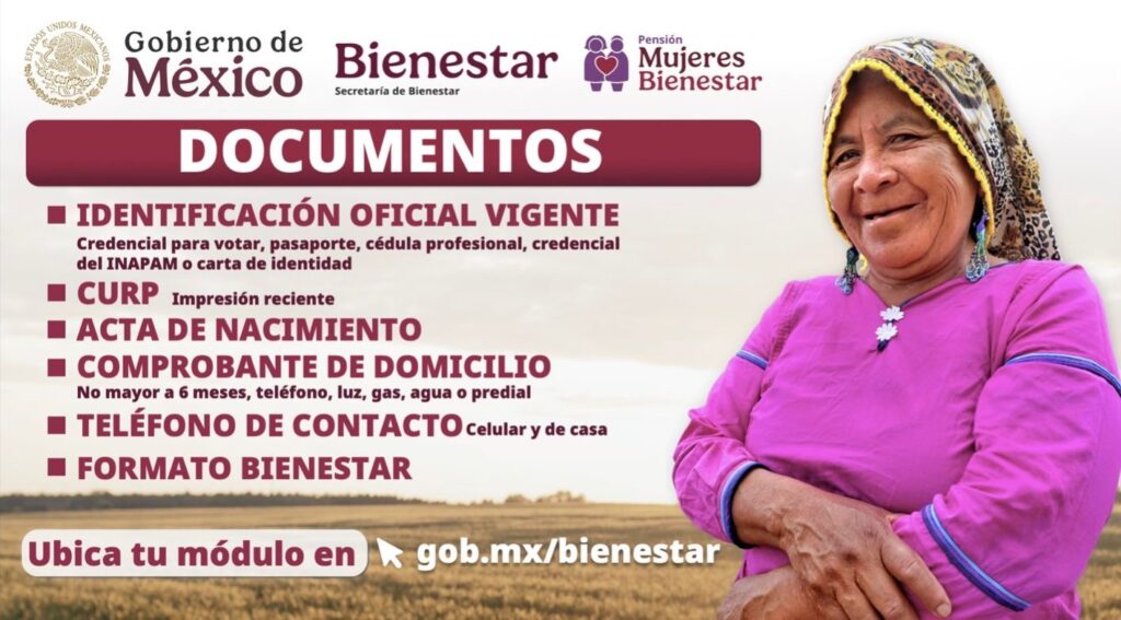 f6ca2ec7-1f2e-487f-916f-b5216612c296-1024x567 Coahuila abre registro a la Pensión Mujeres Bienestar: del 1 al 30 de agosto mujeres de 60 a 64 años podrán inscribirse