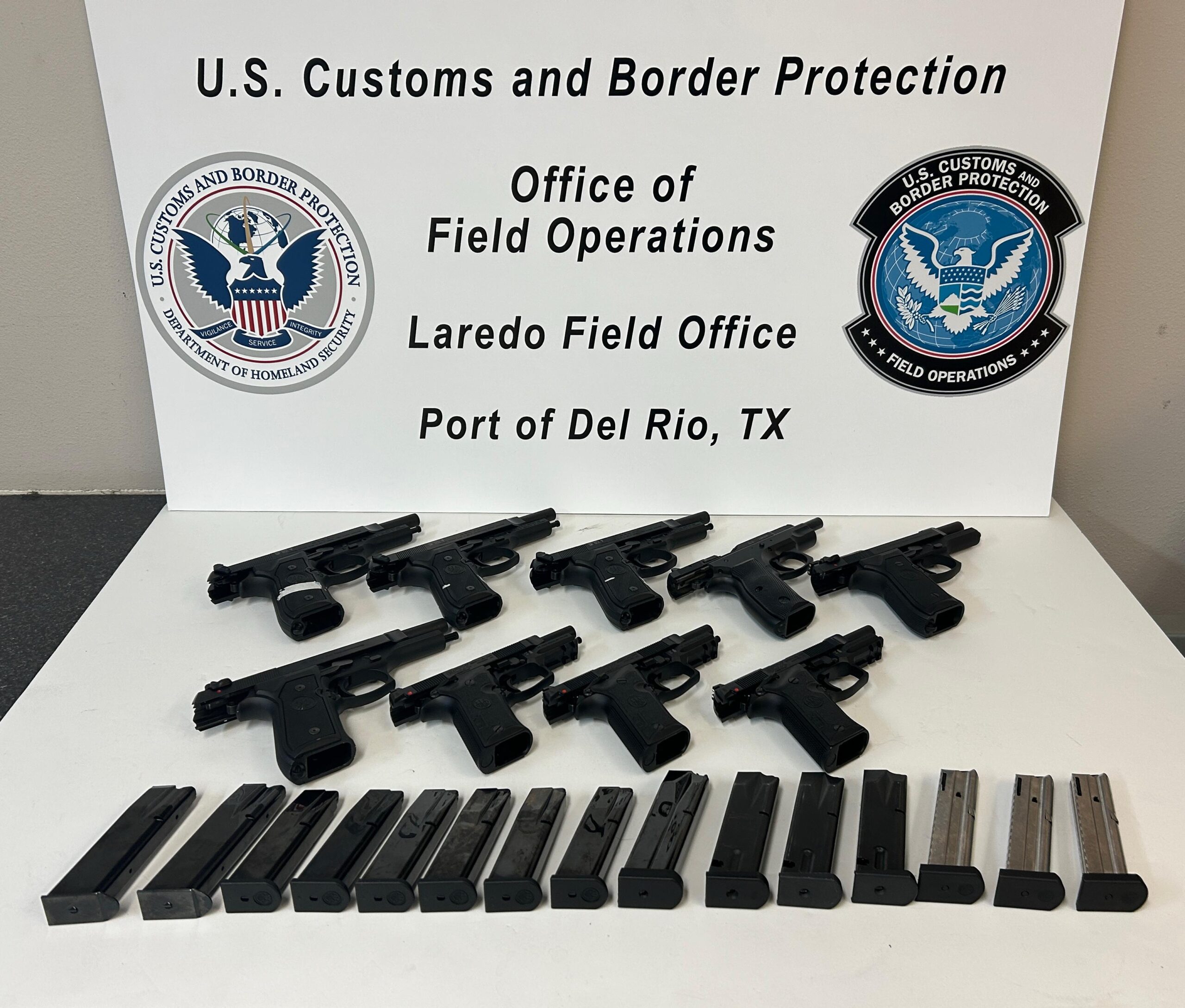 CBP decomisa arsenal en Puente Internacional de Del Río