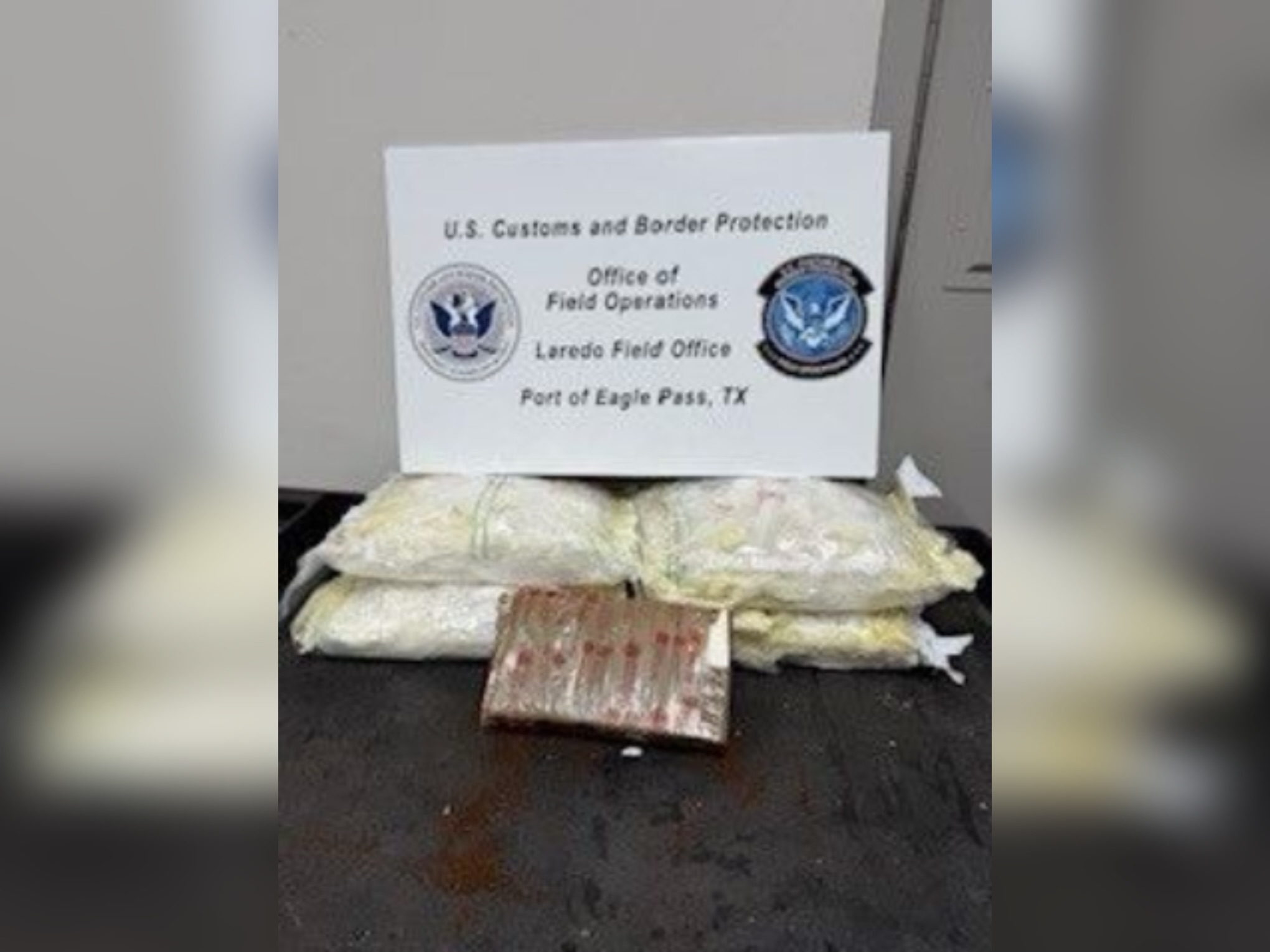 CBP asegura más de $238 mil dólares en narcóticos en Eagle Pass